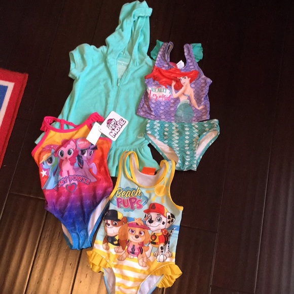 Disney Other - 3T swimsuit and cover up bundle! 3 bathing suits
